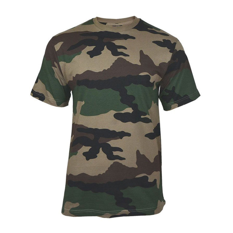 T Shirt Militaire Camouflage CE