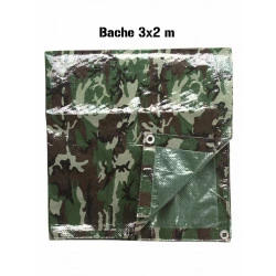 Bache Tarp bivouac militaire camouflage armee grande taille bushcraft